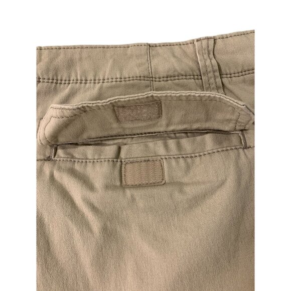 Iron Co. Mens Cargo Shorts 36 Beige - Perfect for Storing Snacks & Secrets - Picture 7 of 9